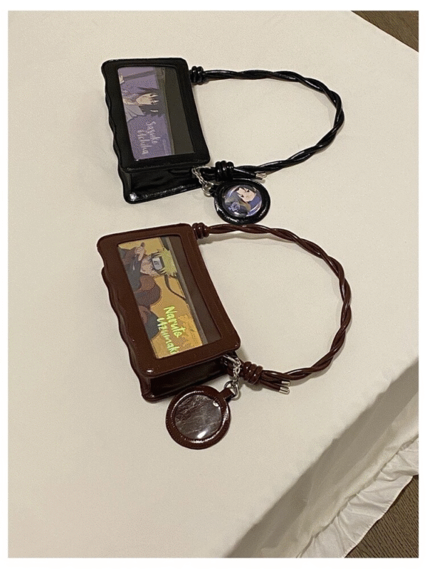 2025 New Mini Square Ita Bag | Braided Strap Crossbody with Badge Holder | Compact Kawaii Daily Shoulder Bag