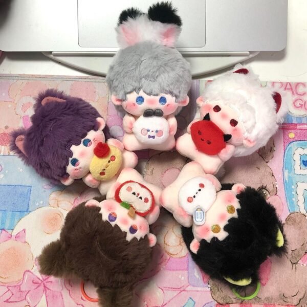 Love and Deepspace  Cotton Doll Collection | 10cm Hug-Style Plush (w/ Hanging Strap) | Sylus, Zayne, Rafayel, Xavier, Caleb Character Series